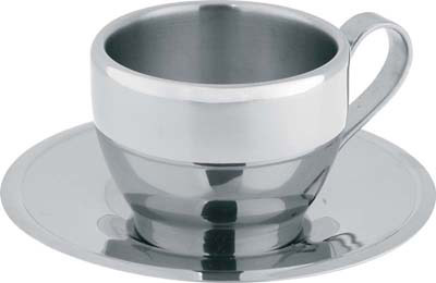 Thermo Mug with Saucer
