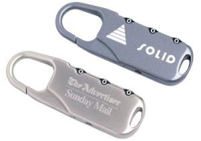 Combination Lock Keyring