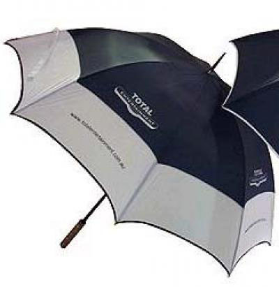 Half Contrast Golf Umbrella
