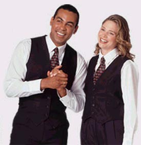 MEN'S POLYESTER VEST