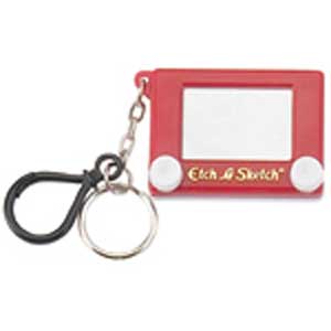 Etch-A-Sketch Keychain