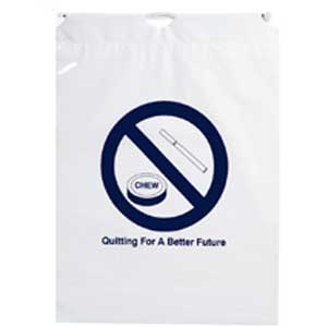 Plastic Drawstring Bag - 12" x 16" x 4" Cotton Cord Drawstring Bag