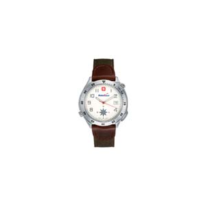 Wenger Mens Brown Compass Watch