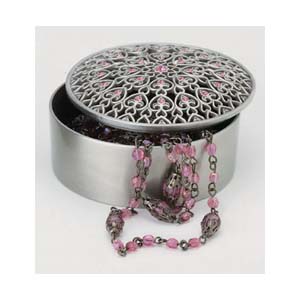 COEUR Pink Jeweled Box