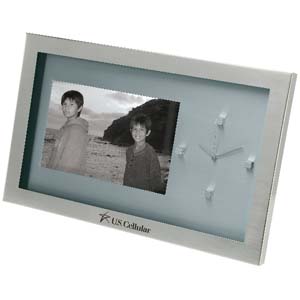 GUERRERO 4"x6" PHOTO FRAME & CLOCK