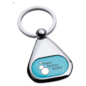 Apparier Color Domed Keyring