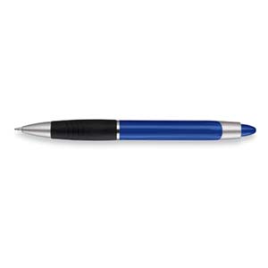 Paper Mate Element Pearlized Bright Blue Barrel/Black Grip Black Ink Gel Pen