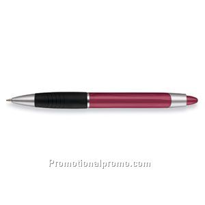 Paper Mate Element Pearlized Berry Barrel/Black Grip Ball Pen