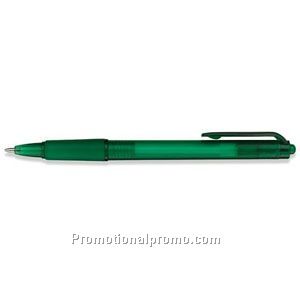 Paper Mate PC 8 Retractable Translucent Green Barrel/Green Trim Ball Pen