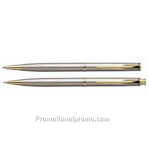Parker Insignia Stainless Steel GT Ball Pen/Pencil Set