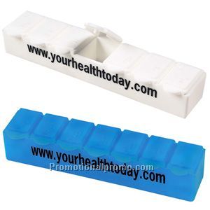 Jumbo 7-Day Strip Pill Box