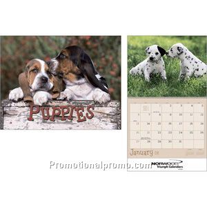 Puppies 16 Month Calendar