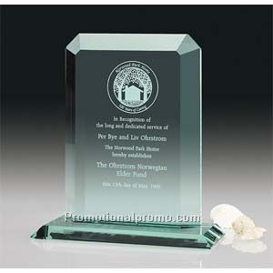 Clipped 3/4" Jade Crystal