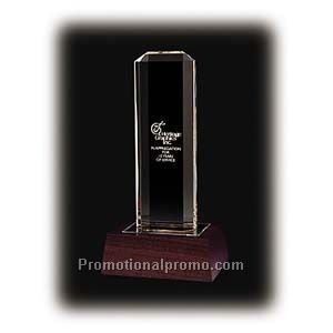 Vertical Highlight Award with Lighted Base