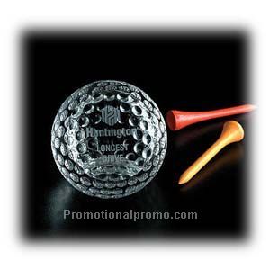 Golf Ball Optical Paperweight