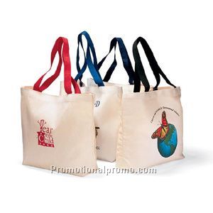 Colored Handle Tote