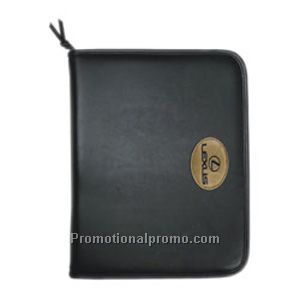 Achiever Vinyl Zippered Portfolio