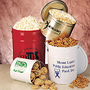 1 gallon tin with butter popcorn