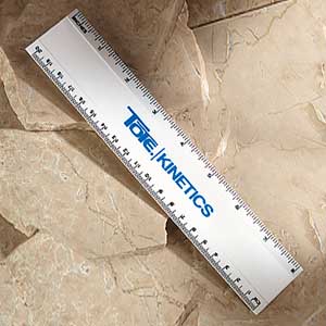 8" ruler with centimeters