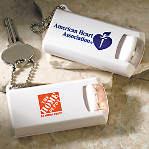 Rectangular light key chains