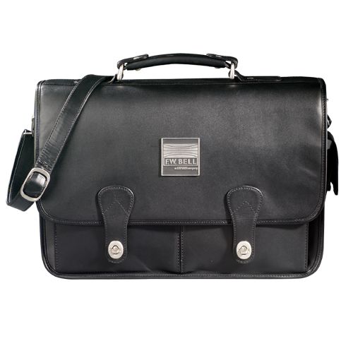 Millennium Leather Compu-Saddle Bag
