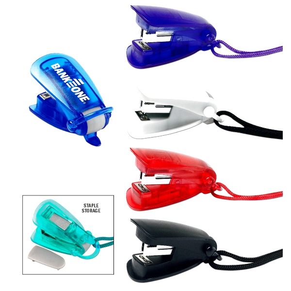 MINI STAPLER-ON-A-ROPEU.S. PATENT #D479,449