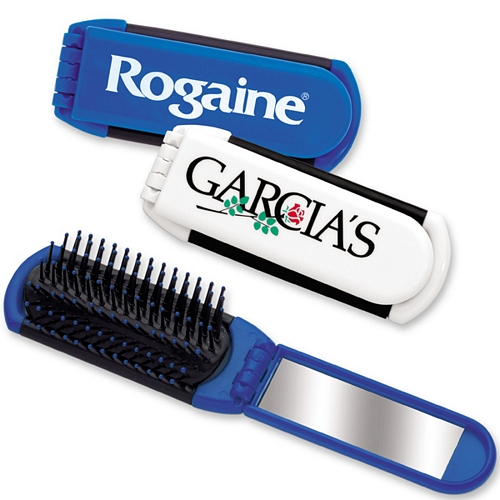 FOLD-AWAY HAIR BRUSH