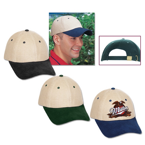 BRUSHED COTTON UNCONSTRUCTED CAP