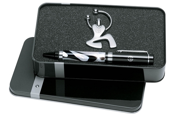 Ballpoint Pen / Keyring Giftset