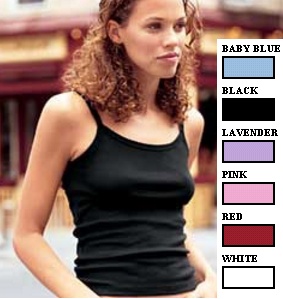 American Apparel 1x1 Rib Tank Top