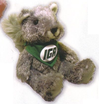 Cuddly Squirrel with Bandanna