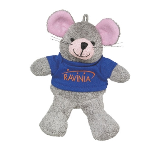 Mouse Mini Bean Bag Keychain