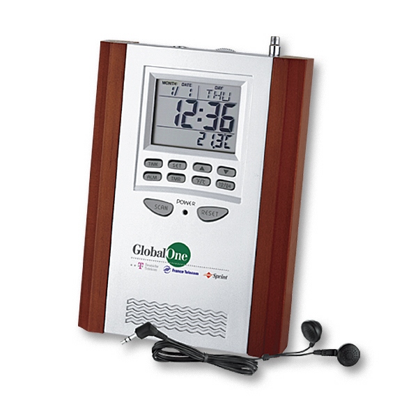 THE WOODLAND CLOCK RADIO