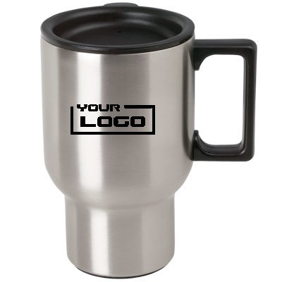 Metallo 13 oz Steel Mug w/Handle