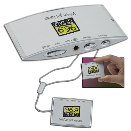 Silhouette Portable Fm Scan Radio