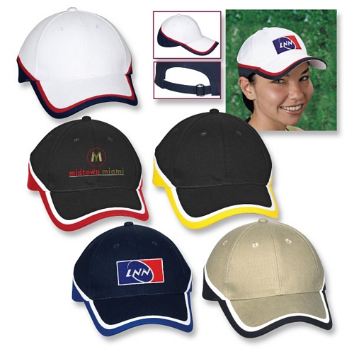 STRUCTURED BRUSHED COTTON CAP