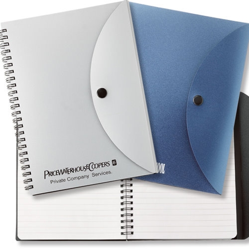 Spiral Notebook with Closure - 6.5 X 8.5