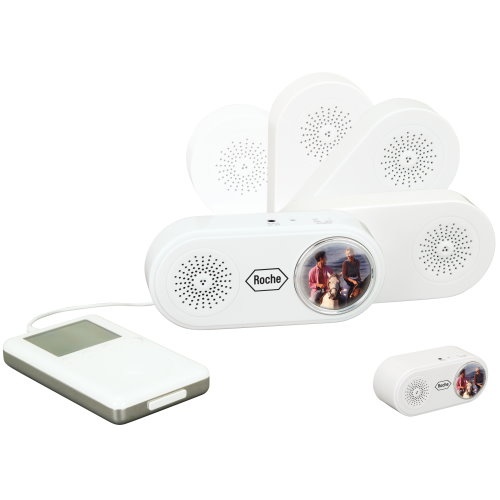 FOLDING STEREO SPEAKERS WITH PICTURE FRAME