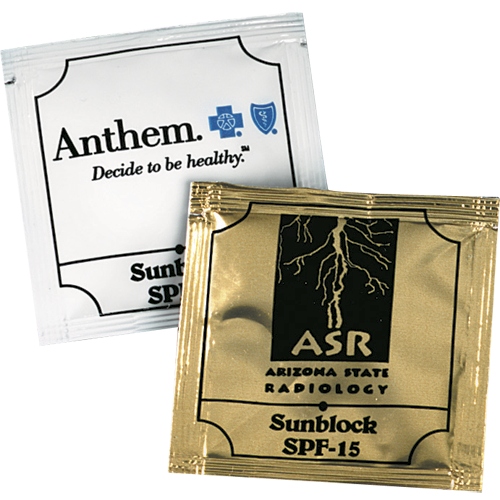 SPF30 Sunscreen in Small Packettes