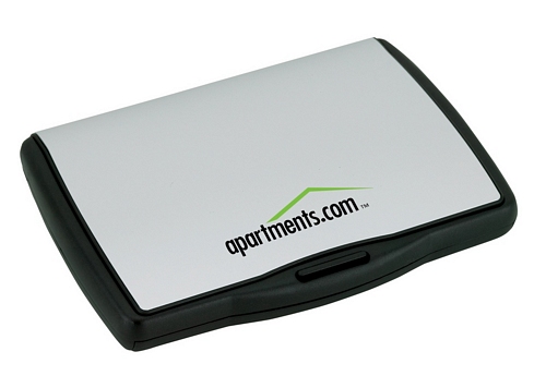 PUSH-BUTTON BUSINESS CARD CASE