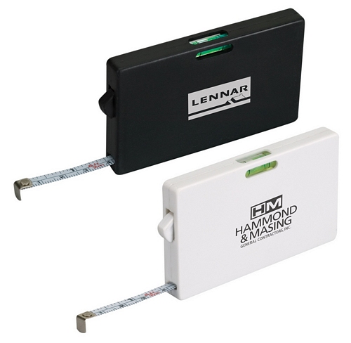 Plastic 6' Tape Measure and Leveler