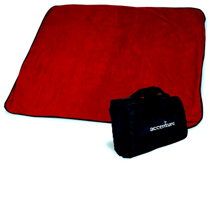 FLEECE/NYLON PICNIC BLANKET