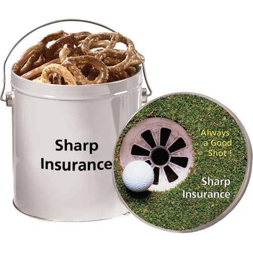 Bounty 1 Gallon Tin w/ Pretzels