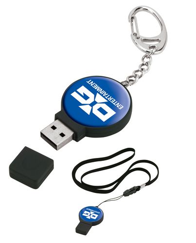 128MB Round USB Drive