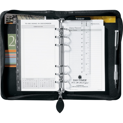 Day-Timer Bristol Zippered Portable Planner