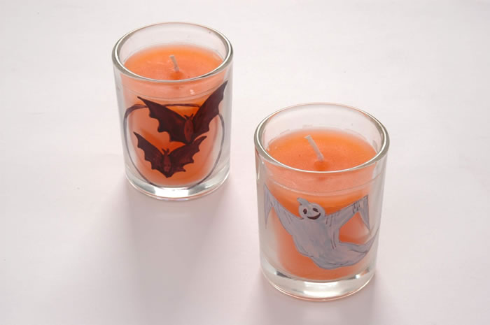 candle in candle holders 
  
   
     
    