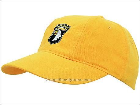 6 panel cap met gedraaid front