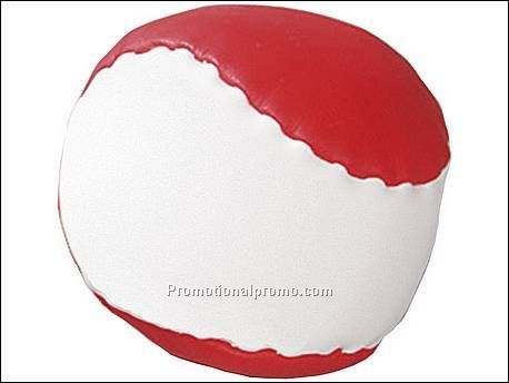 Antistressball wit/rood