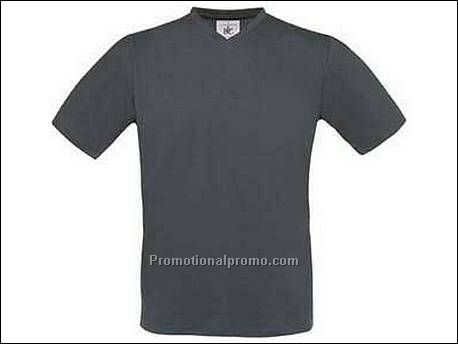 B&C Exact V-Neck Dark Grey