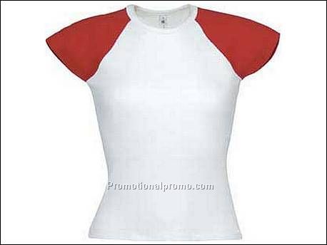 B&C Wish women White/Red